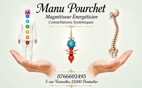 Identité visuelle Manu Pourchet